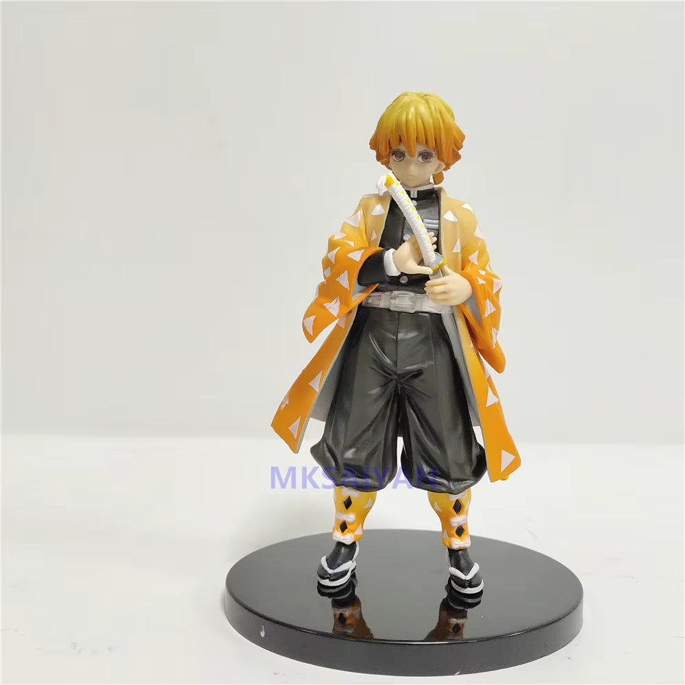 Figura Demon Slayer Zenitsu Agatsuma con Luces LED | Kimetsu No Yaiba Juguete Coleccionable