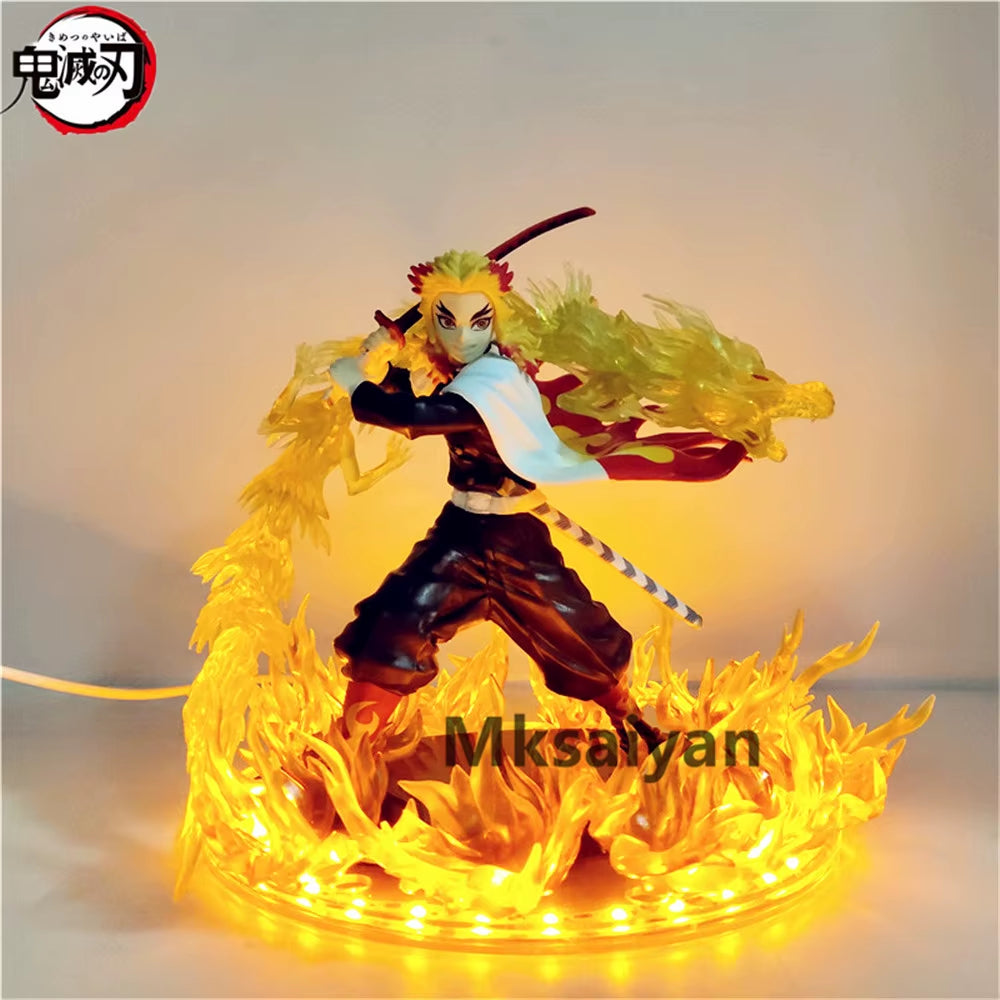 Figura PVC Rengoku Kyoujurou – Demon Slayer Kimetsu No Yaiba | Juguete Coleccionable Anime
