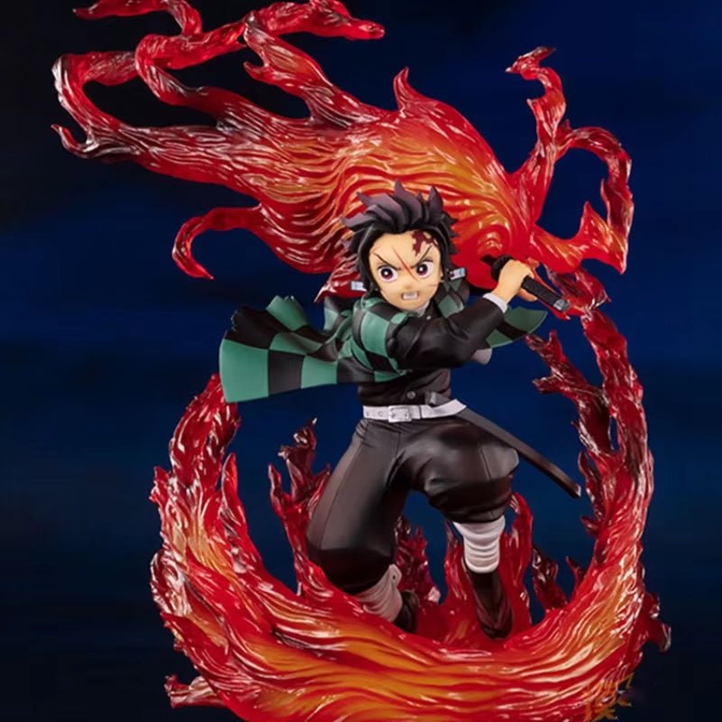 Figura Demon Slayer 25 cm – Kamado Tanjirou Breath of the Sun | Estatua PVC Coleccionable