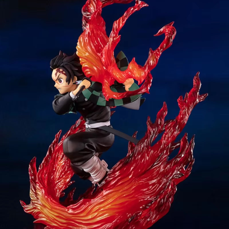 Figura Demon Slayer 25 cm – Kamado Tanjirou Breath of the Sun | Estatua PVC Coleccionable