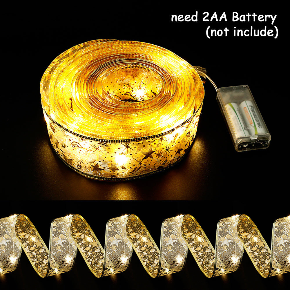 Cinta Navideña con Luces LED