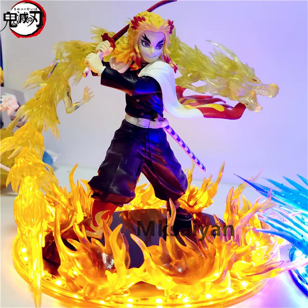 Figura PVC Rengoku Kyoujurou – Demon Slayer Kimetsu No Yaiba | Juguete Coleccionable Anime